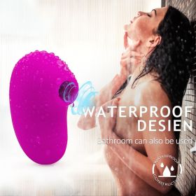 Sucker Toy for Women Sex Toy Sucking Tongue Suction Oral Stimualator Hands Free Silicone Pleasure Toy Couple Waterproof Vibrator for Women Breast