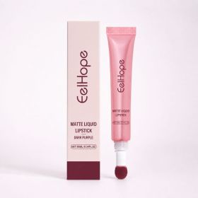 EELHOPE Matte Liquid Lip Color, Deep Purple, 10 ml (Option: 10 ml)